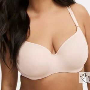 NWT Torrid Plus Size Balconette Lightly Lined Full Coverage Nude Bra 36G